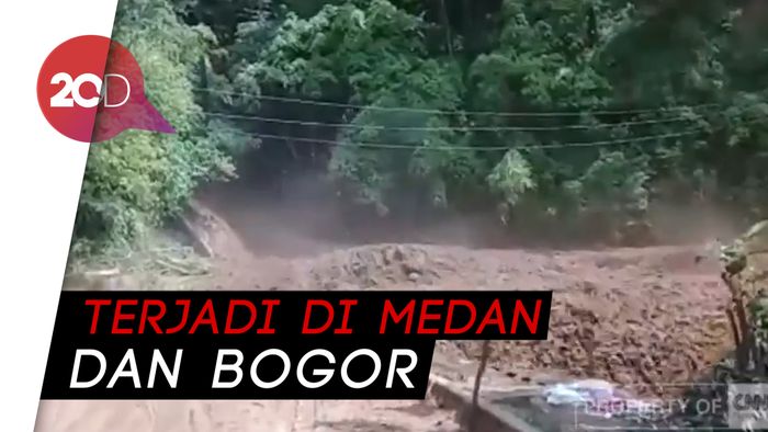 Longsor Tutup Akses Jalan ke Danau Toba 