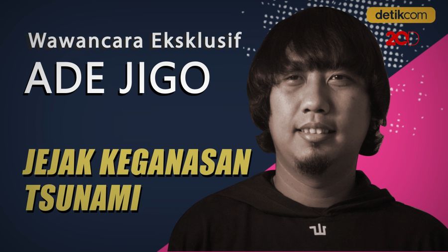 Jejak Keganasan Tsunami dari Kacamata Ade Jigo