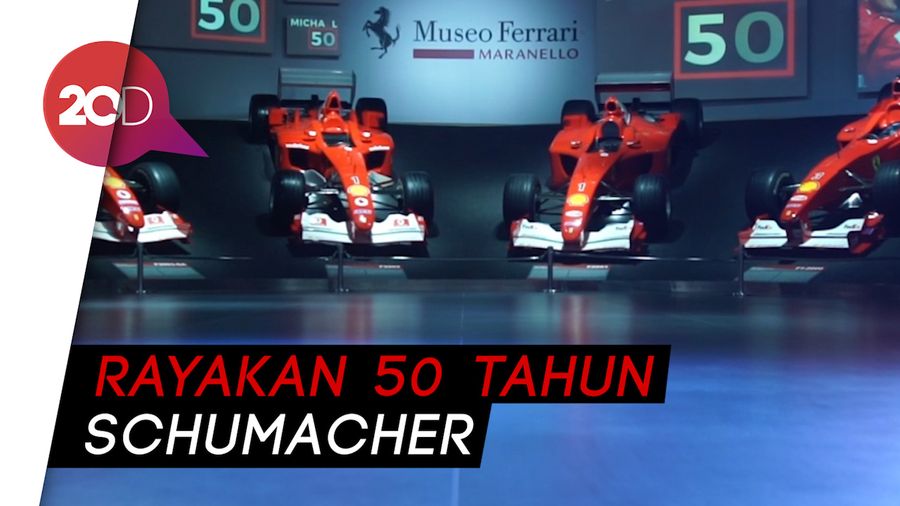 Ferrari Suguhkan Mobil Schumacher di Maranello Museum