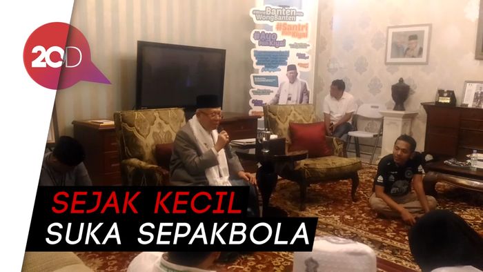 Maruf Amin Ingin Sepakbola di Indonesia Seperti di Eropa
