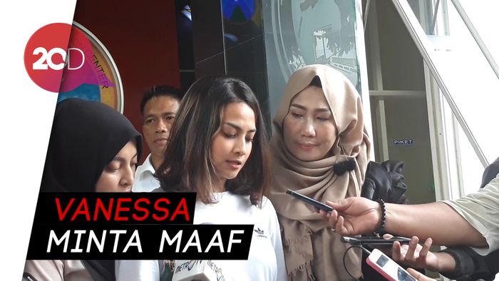 Selesai Diperiksa, Vanessa Angel: Saya Minta Maaf