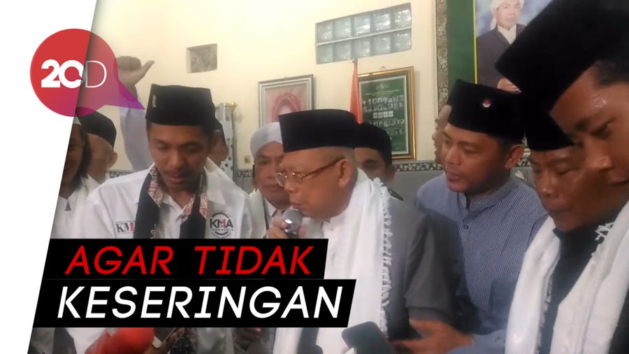 Tagar JokowiTakutPaparkanVisiMisi, Maruf: Apanya yang Takut
