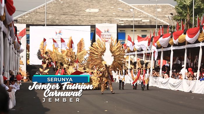 Jember Fashion Carnaval, Pesta Rakyat yang Penuh Keseruan