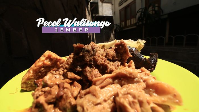Nasi Pecel Walisongo, Kenikmatan Makanan Tradisional di Alun-alun Jember