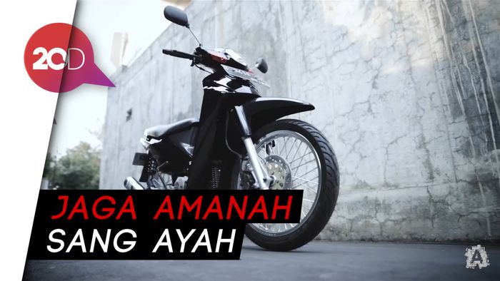 Ariel Noah Restorasi Motor Shogun Warisan Ayahnya