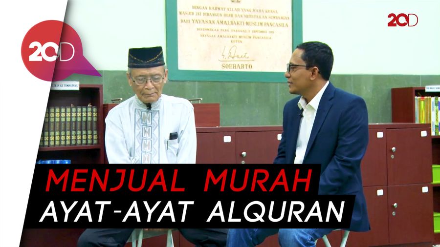 Buya Syafii Sedih Agama Dijadikan Kendaraan Politik