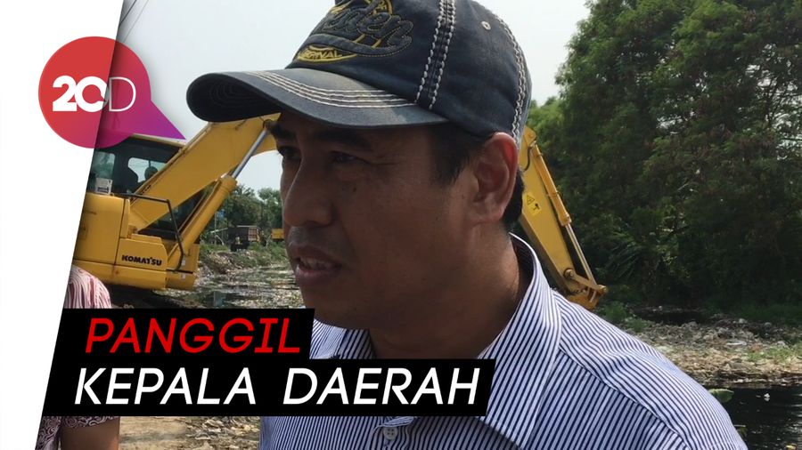 Besok, Menko Luhut Rapat Bahas Sampah Kali Pisang Batu 