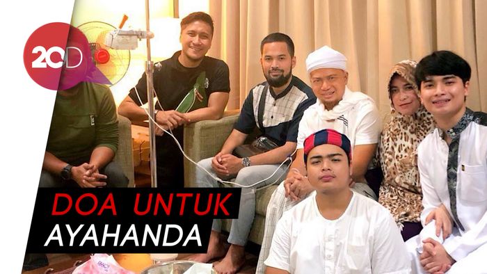Doa Teuku Wisnu dan Arie Untung untuk Ustaz Arifin Ilham