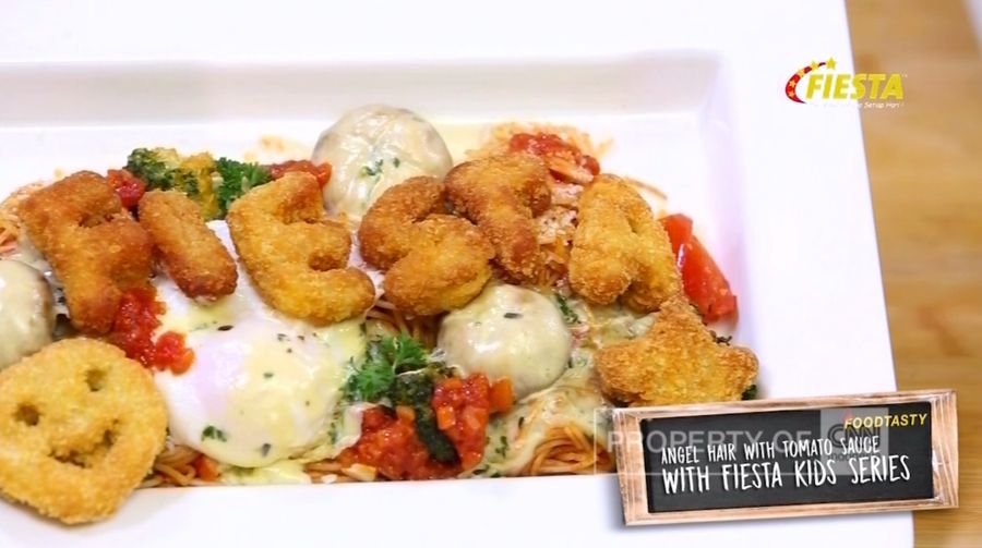 Resep: Angel Hair with Tomato Sauce and Fiesta Kids Series