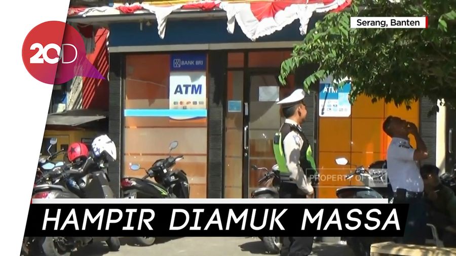 Pembobol ATM di Serang Digerebek Polisi Saat Beraksi