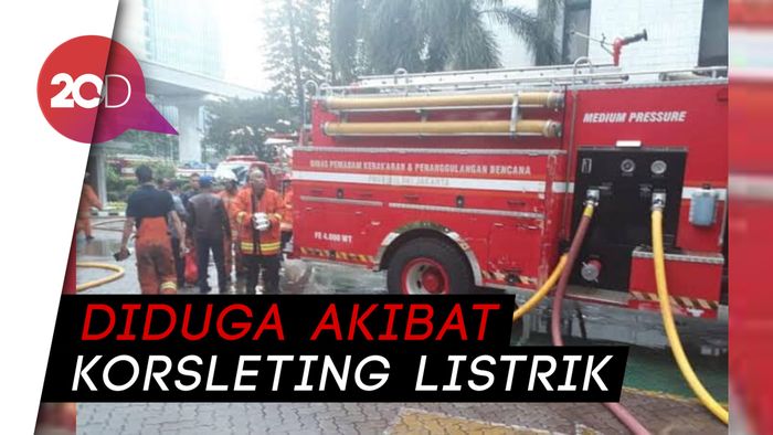 Ruang Server di Gedung Kemenkum HAM Terbakar