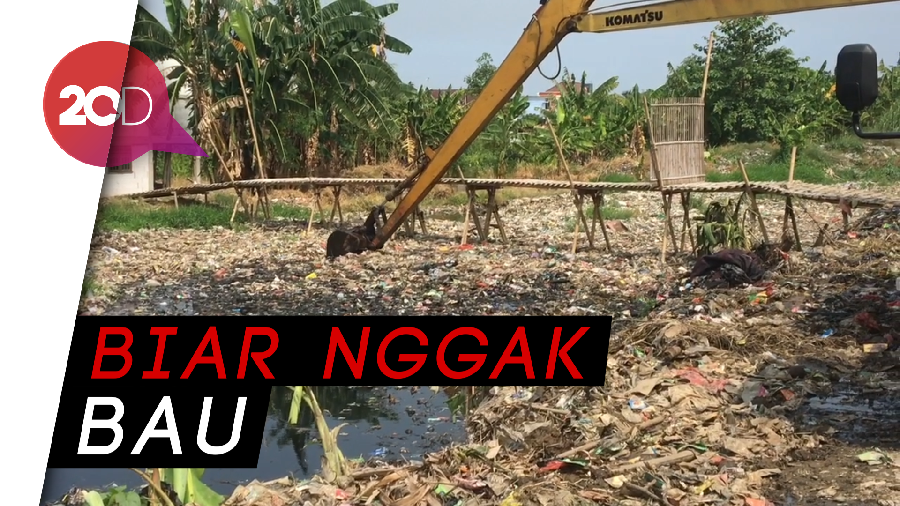 Warga Senang Lautan Sampah Kali Pisang Batu Dibersihkan