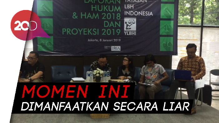 YLBHI Takut Ujaran Kebencian Makin Marak Jelang Pilpres 2019
