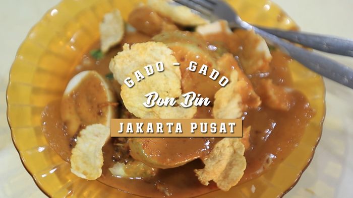 Lezatnya Gado-gado Bonbin, Jakarta Pusat