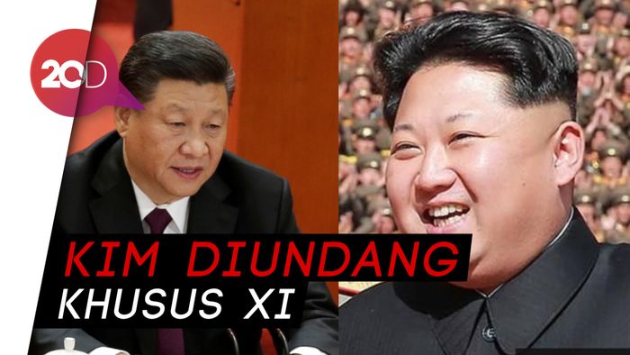 Iring-iringan Kim Jong-un di China 