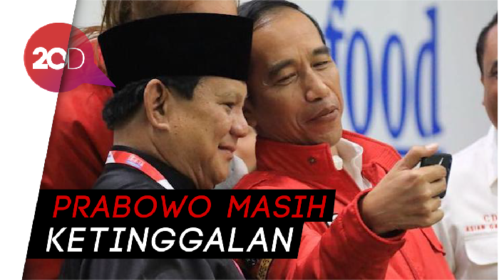 Jokowi Vs Prabowo di 3 Lembaga Survei Terakhir