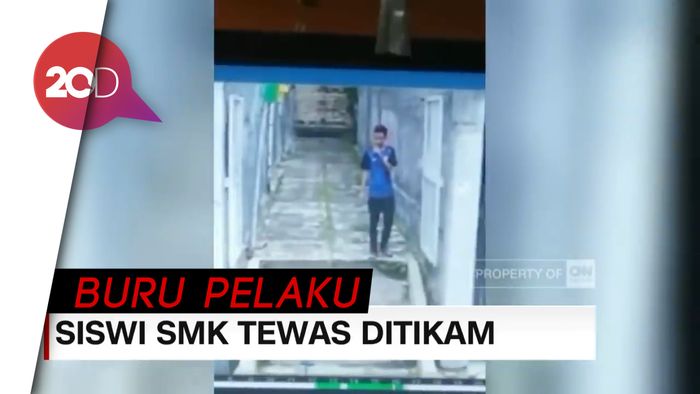 Terekam CCTV, Siswi SMK Tewas Ditikam di Gang Sepi