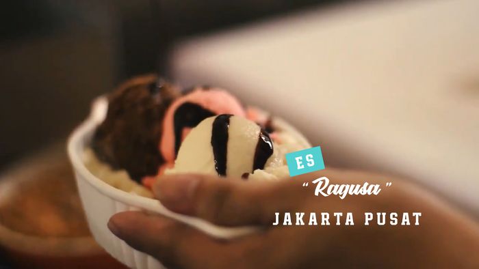 Segarnya Es Ragusa di Jakarta Pusat