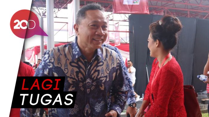 HUT PDIP: Zulkifli Hasan Hadir, Airlangga Absen