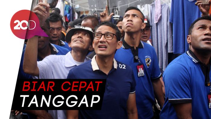 Jika Terpilih, Sandiaga Ingin Ada Kementerian Bencana 
