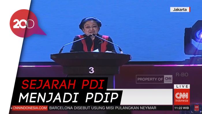 Megawati Emosional Kenang Pengkhianatan Pendukung PDI