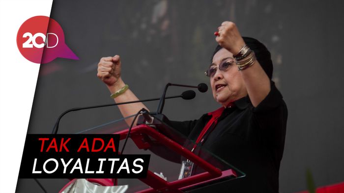 Megawati Sindir Kader Karbitan atau Politisi Kutu Loncat
