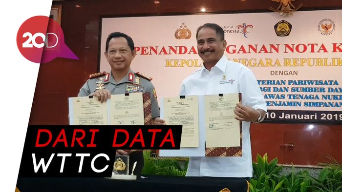 Pertumbuhan Pariwisata Indonesia Nomor 1 di ASEAN