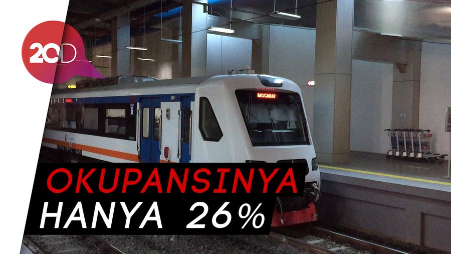 Setahun Beroperasi, Kereta Bandara Soetta Sepi Peminat