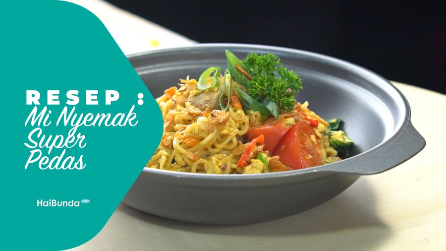 Resep Mi Nyemek Super Pedas