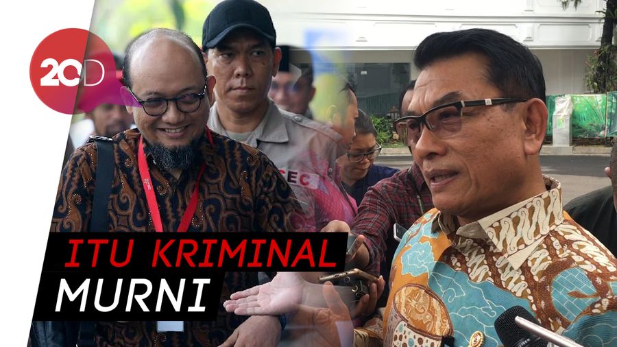 Moeldoko: Kasus Novel Bukan Pelanggaran HAM