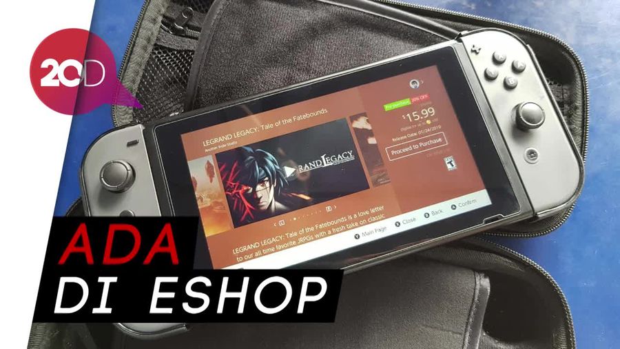 Bangga! Game Legrand legacy Garapan Anak Bangsa Masuk Nintendo Switch