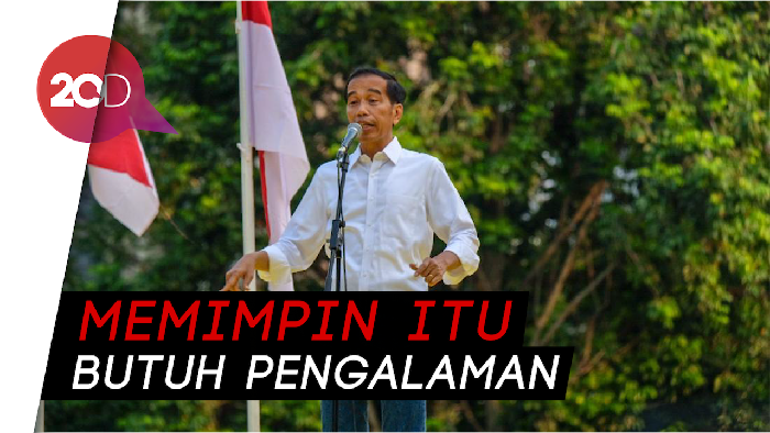 Jokowi Nyindir, Jangan Coba Pimpin Negara Jika Tak Berpengalaman
