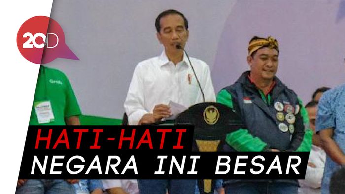 Jokowi soal Pemilu: Jangan Sampai Kita Diaduk-aduk Politikus!