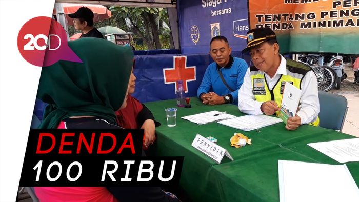 Awas! Buang Sampah Sembarangan di CFD Bisa Kena OTT