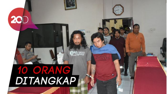 Diwarnai Tembakan, Polisi Ciduk Pelaku Bentrok Solo