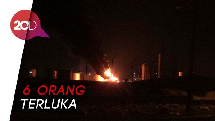 Kilang Minyak di Yaman Meledak