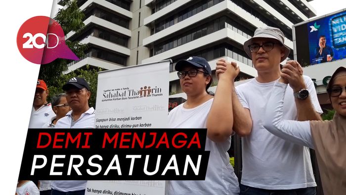 Korban Bom Thamrin Kirim Pesan Damai Jelang Pilpres