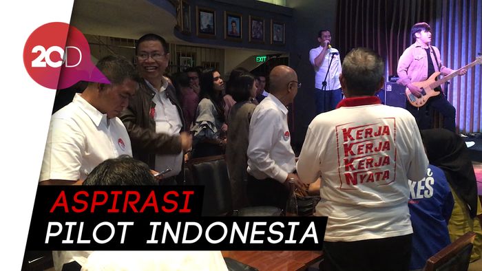 Perhimpunan Pilot Kompak Dukung Jokowi Maruf