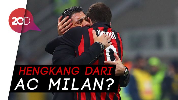 Sinyal Kepergian Higuain dari Gattuso 