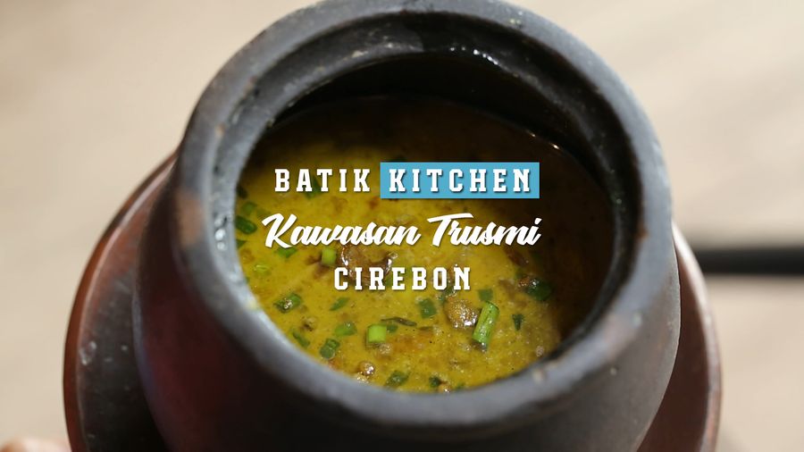 Batik Kitchen Kawasan Trusmi, Cirebon