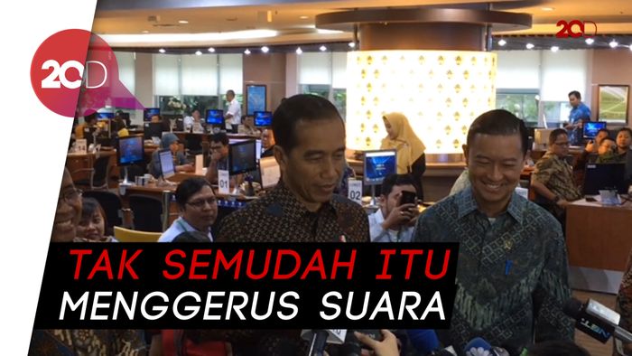 Jokowi Santai Prabowo Bikin Markas di Dekat Rumahnya