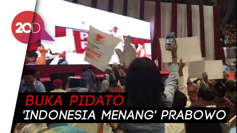 Lagu 2019 Ganti Presiden dan Sontoloyo Menggema di JCC