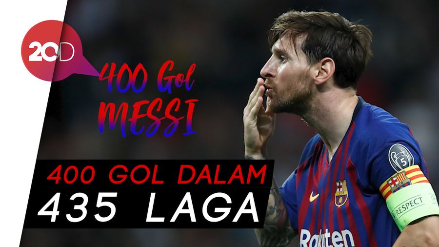 Messi Tembus 400 Gol La Liga, Ini Gol-gol Indah La Pulga