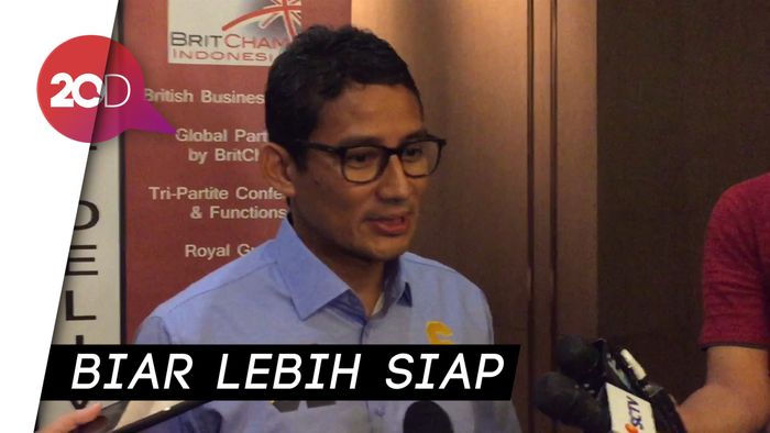 Sandiaga Siapkan Sesi Khusus Bersama Pakar Jelang Debat 