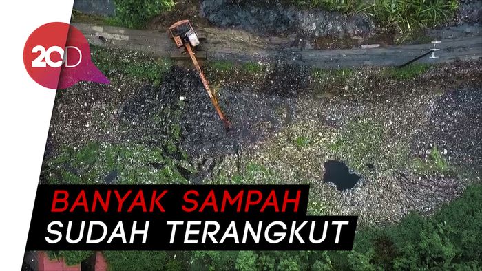 Wajah Kali Pisang Batu Terkini dari Lensa Drone