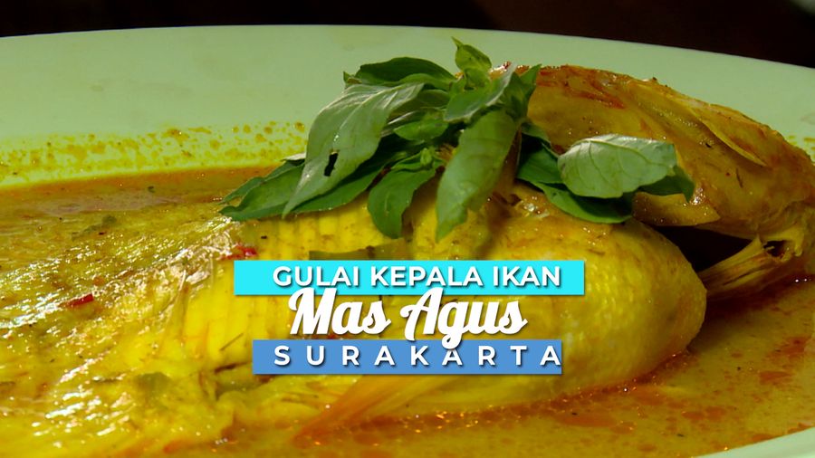  Nikmatnya Gulai Kepala Ikan Mas Agus, Surakarta, Jawa Tengah