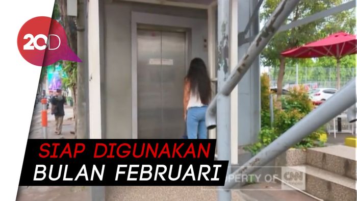 Hebat! 5 Lift JPO Dibangun Tanpa Anggaran APBD Surabaya