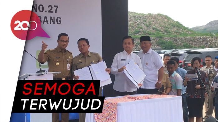 Demi Anak-Cucu, Anies Akan Hilangkan Sampah di Bantargerbang