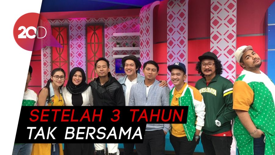 Diisukan Tak Kompak, Trio Cagur Lepas Rindu