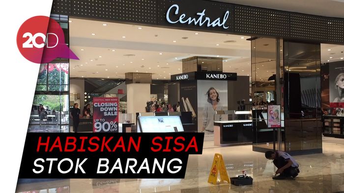 Mau Tutup, Central Departemen Store di Neo Soho Beri Diskon 90%